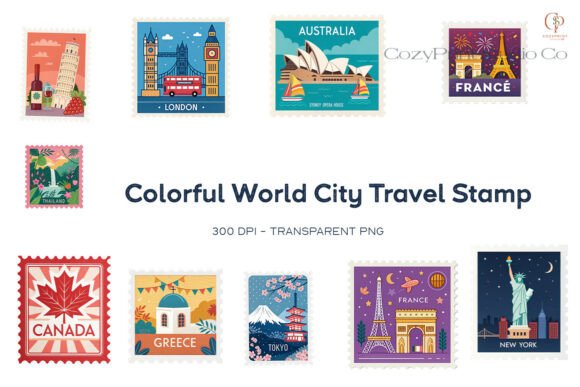 Colorful World City Travel Stamp Sticker: A Practical Evaluation