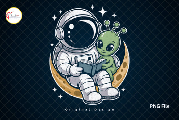 Moon Space Astronaut Alien Reading Book: A Practical Guide for Creative Workflows