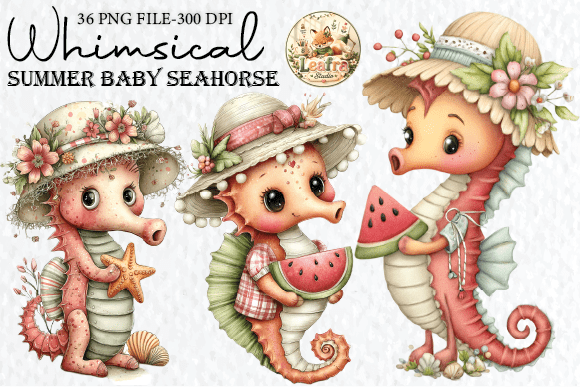 Whimsical Summer Baby Seahorse Clipart: A Guide to Coastal Creativity